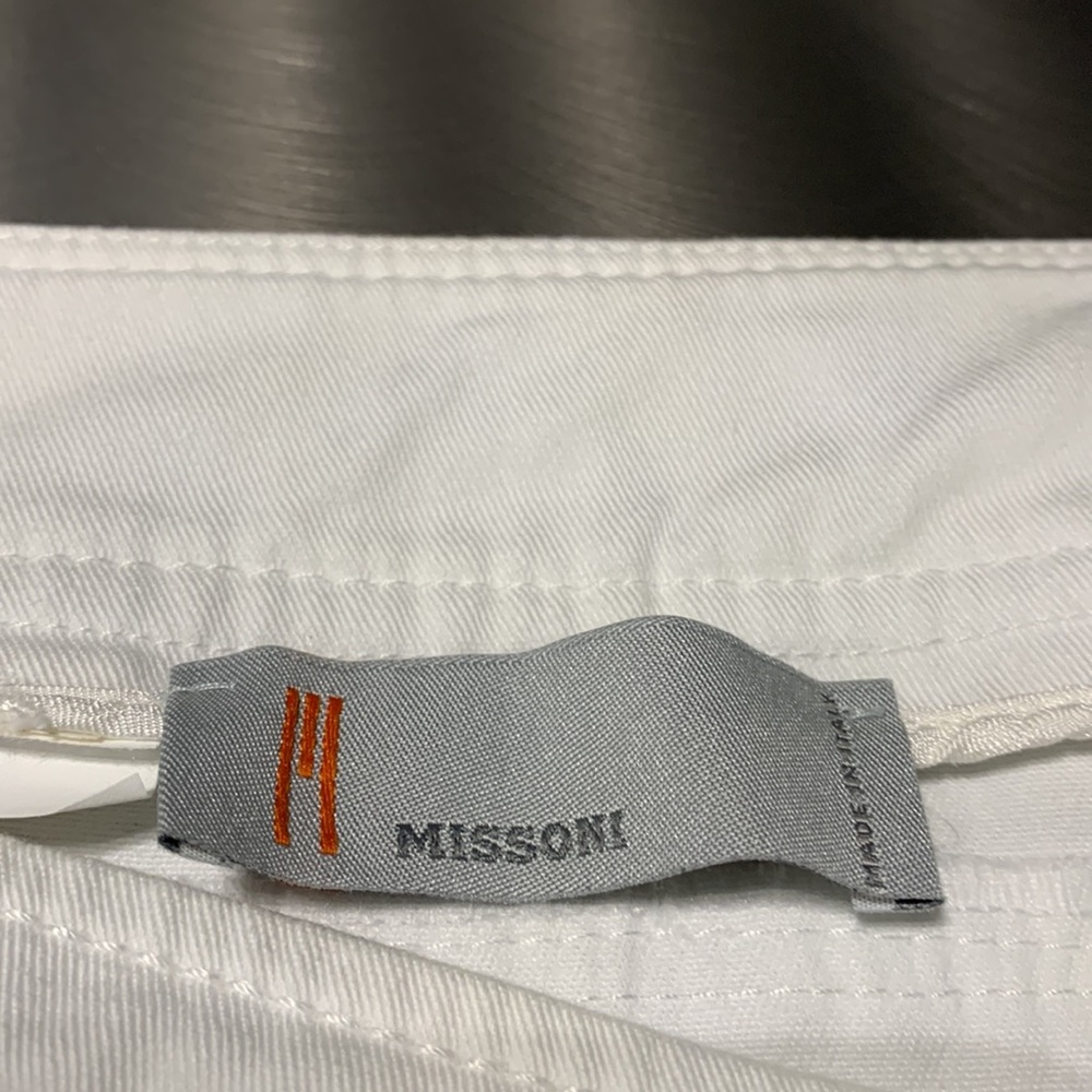 M by Missoni Stretch Twill Mini Skirt Size S - Picture 4 of 6